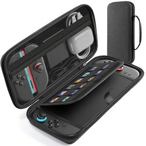 Switch Carrying Case Protective Hard Shell Travel Pouch For Console, Accessories
